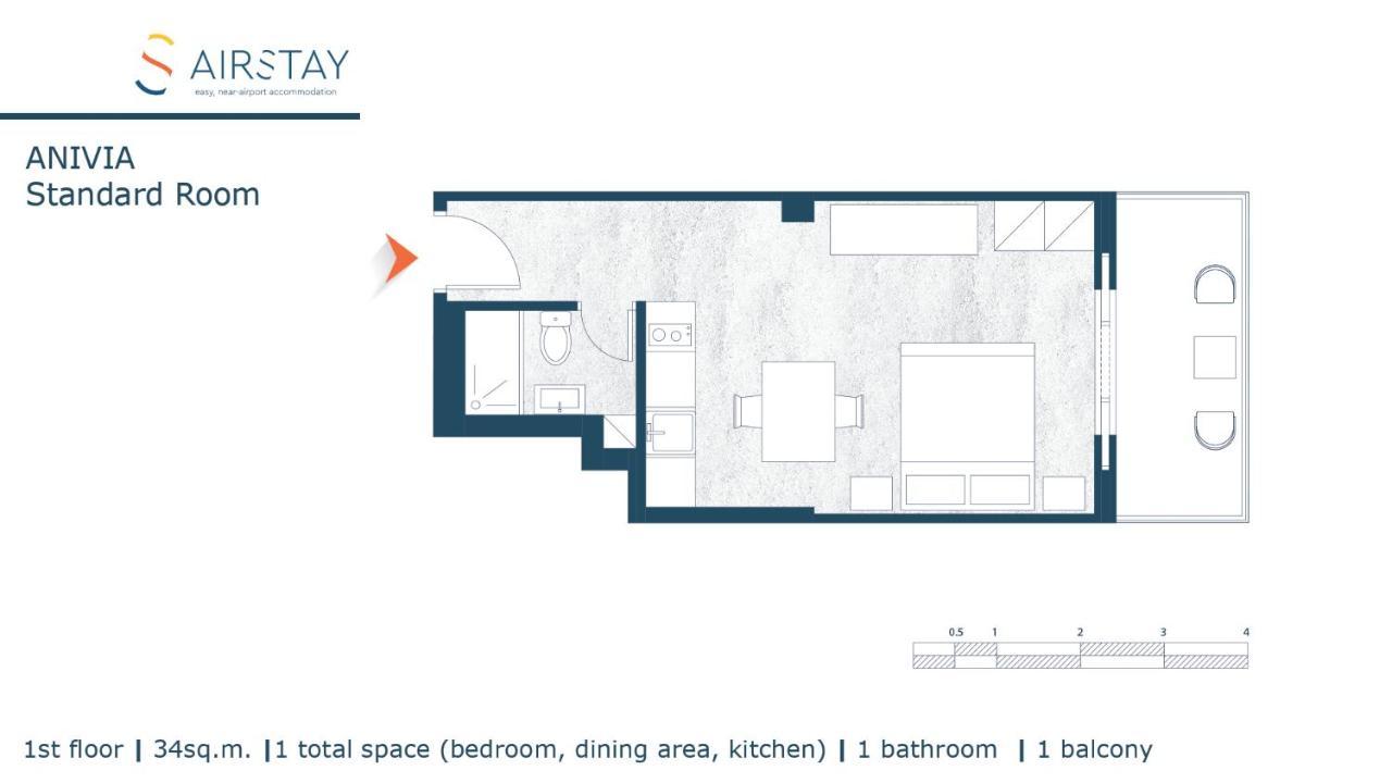 Anivia Apartments Airport By Airstay Spáta Dış mekan fotoğraf